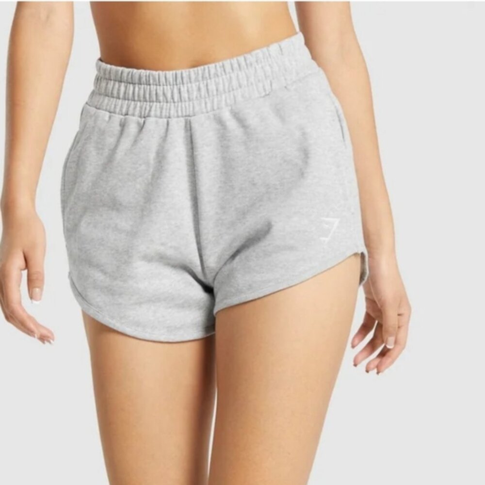 Womens Gray Gym Shorts